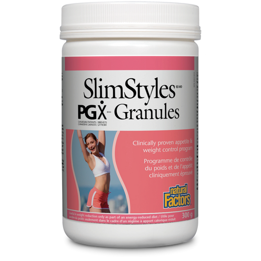 Natural Factors   SlimStyles® PGX® Granules   300 g grangran