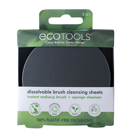 Eco Tools   Makeup Brush Cleansing Sheets 1un