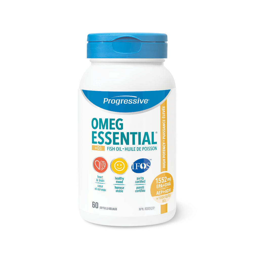 Progressive OmegEssential + D Softgel 120caps
