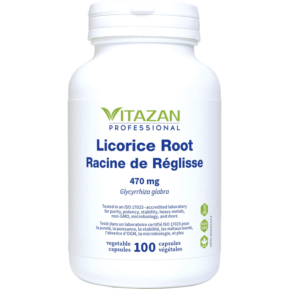 Vitazan Licorice Root (470 mg) 100 capsules
