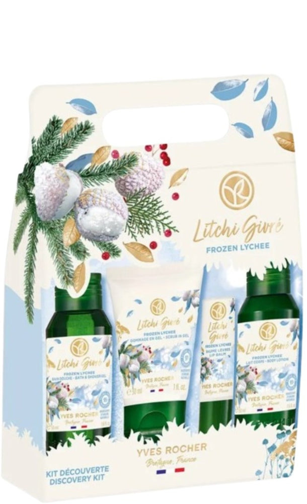 YVES-FROZEN LYCHEE 4-PIECE GIFT SET 1KT