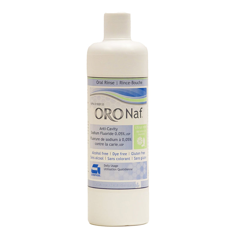 ORONAF DENT RINSE .05% CIT MNT 500ML MOUTHWASH