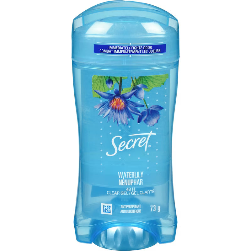 SECRET ANTIPERSPIRANT&DEOD GEL FRESH WATERLILY 73G