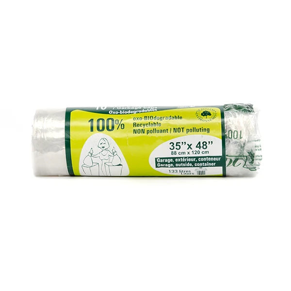 NATURSAC - Garbage Bags, Biodegradable (133L) 10bg