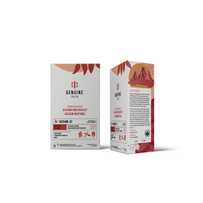 Genuine Tea   Organic Assam Breakfast 8 x 15bg