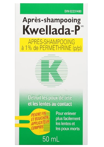 KWELLADA-P CR RINSE LICE 50ML