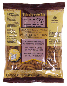 TINKYADA RICE PASTAS -  Penne, Brown Rice (gluten free)    454g