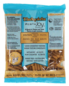 TINKYADA RICE PASTAS -      Penne, Brown Rice, Organic     340g