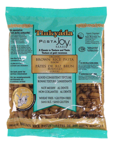TINKYADA RICE PASTAS -  Elbows, Brown Rice, Organic    340g