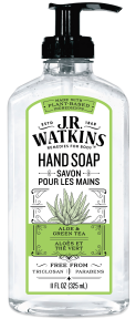 J.R. Watkins   Aloe & Green Tea Hand Soap 325ml