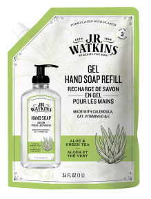 J.R. Watkins   Aloe & Green Tea Hand Soap Refill 1L