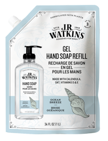 J.R. Watkins   Ocean Breeze Hand Soap Refill 1L