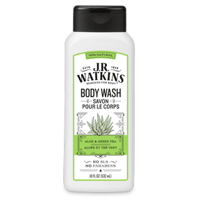 J.R. Watkins   Aloe & Green Tea Body Wash 532ml
