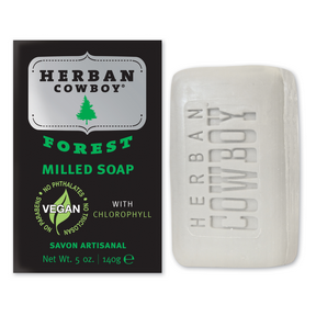 Herban Cowboy Bar Soap Forest 140g