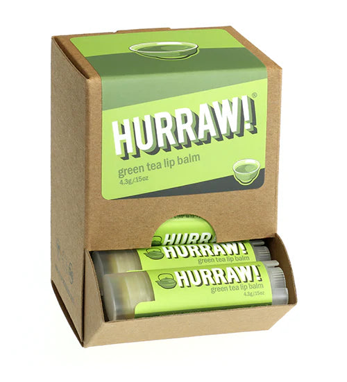 Hurraw! - Green Tea Lip Balm 4.3g
