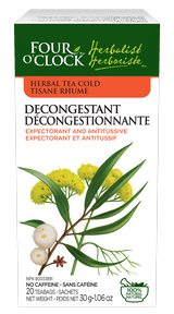 Four O'Clock   Decongestant Herbal Tea  20bg