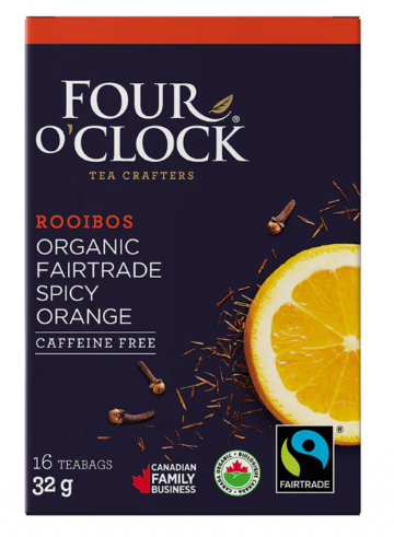Four O'Clock - Rooibos Tea, Spicy Orange - 16CT