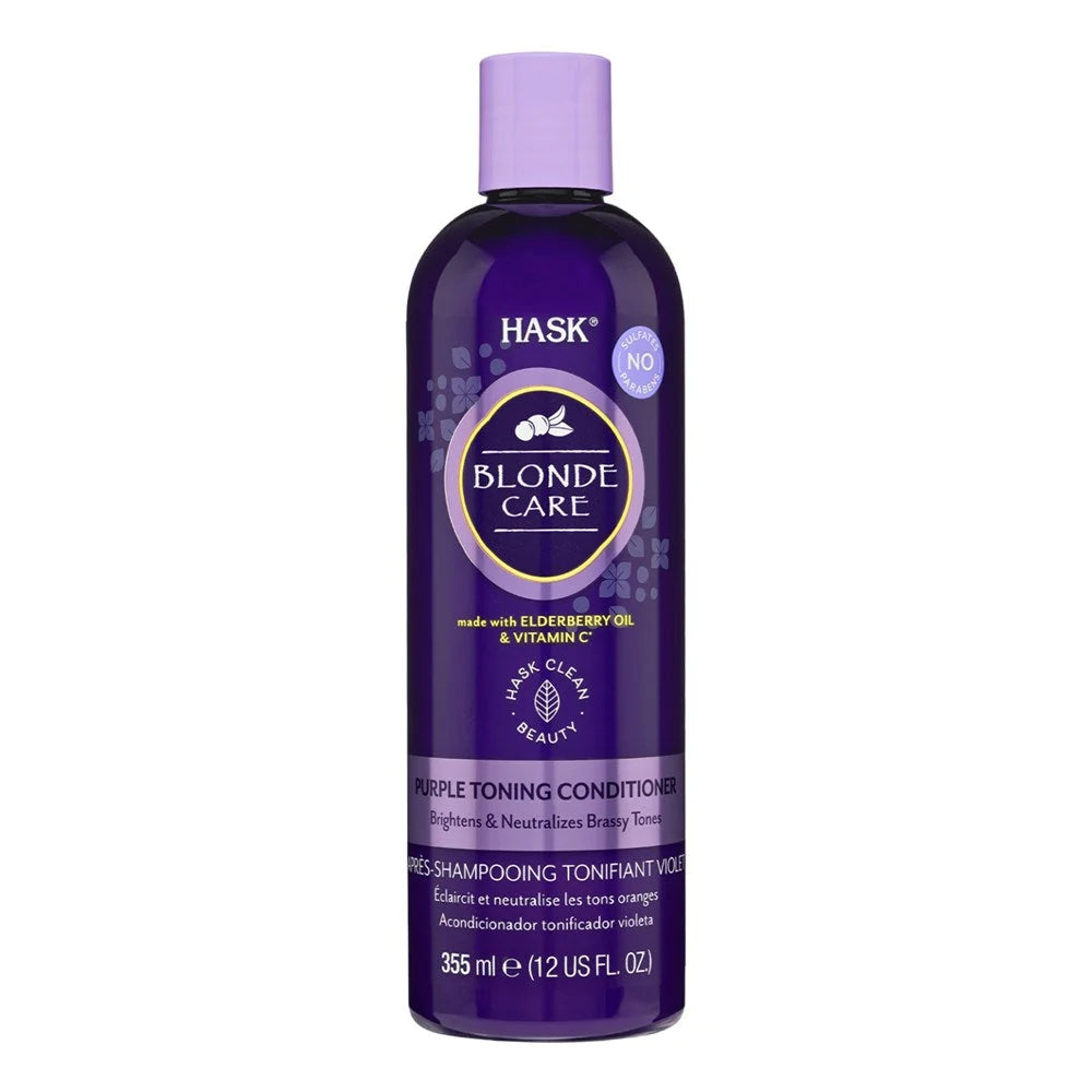 HASK CND BLONDE CARE PURPLE 355ML