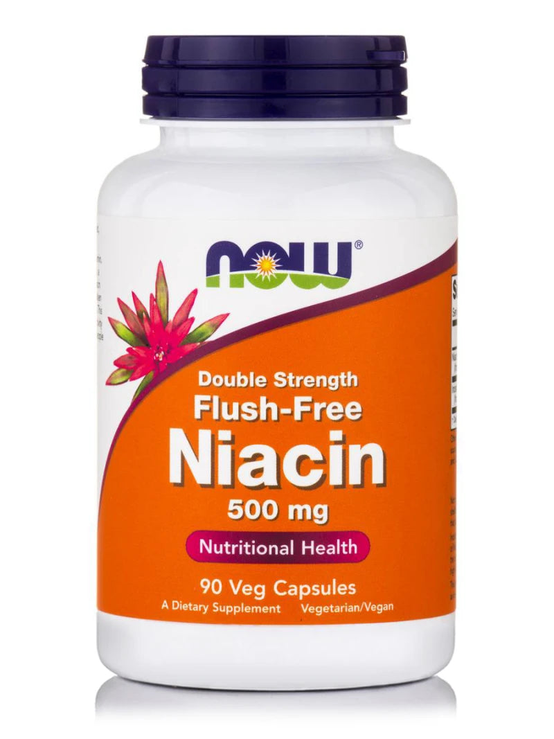 NOW Niacin Flush Free 500mg 90vcap