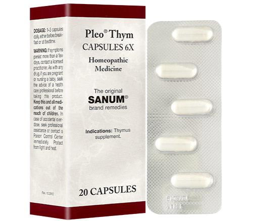 Pleo Sanum Pleo THYM (Thymokehl) Capsules 6X 20 capsules