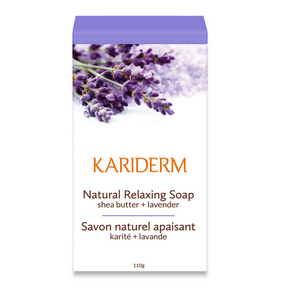 Kariderm   Relaxing Lavender Soap 110ml