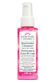Heritage Store   Rosewater Cleanser Gentle Milk Wash 118ml