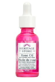 Heritage Store   Rose Oil Nourishing Treatment 30ml