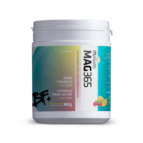 ITL Health   MAG365 Magnesium BF+ Calc RaspLem 360g