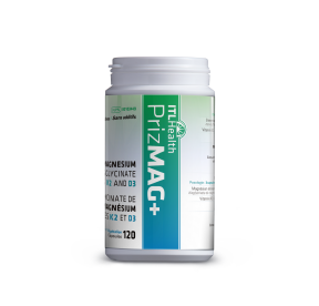 ITL Health   PrizMAG+ Magnesium With D3 & K2 120caps