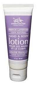 Green Cricket   Lavender H&B Lotion Travel size 80ml