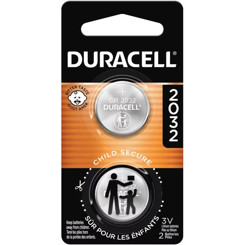 DURACELL LITHIUM 2032 PK2