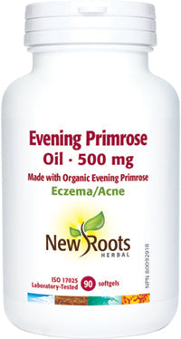 NEW ROOTS Evening Primrose Oil · 500 mg 90 softgels