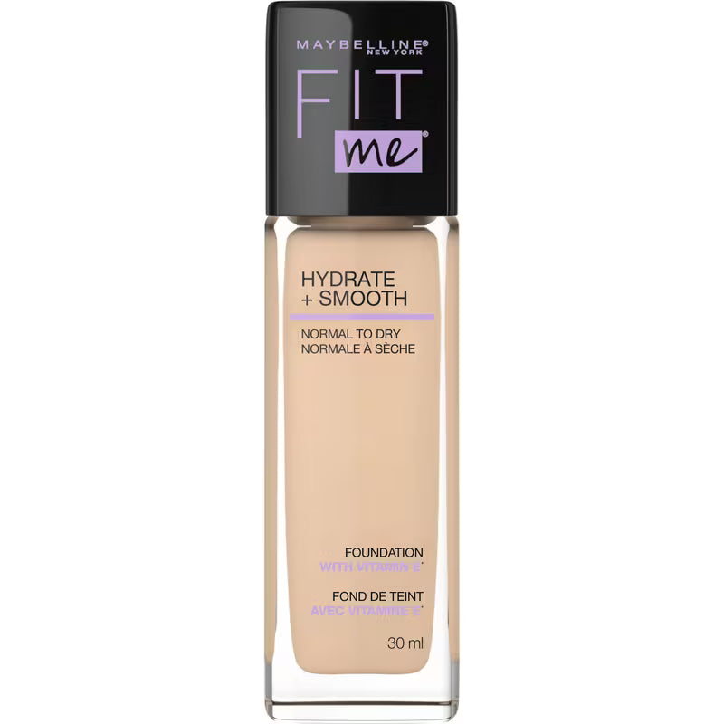 MAYBELLINE FIT ME HYD & SMOOTH FND CLASSIC IVY30ML pack of 2