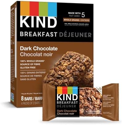 KIND SNACKS Dark Chocolate Breakfast Bars 4pk