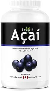 Acai7® Acai Max with Vitamin C 200 Vcaps -Freeze dried