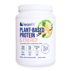 LeanFit   Plant Protein & Energy - Vanilla 512g