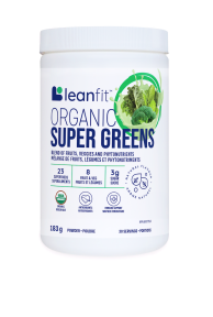 LeanFit   Organic Super Greens - Unsweetened 171g