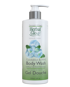 Herbal Glo   Eucalyptus Mint Hand & Body Wash 500ml