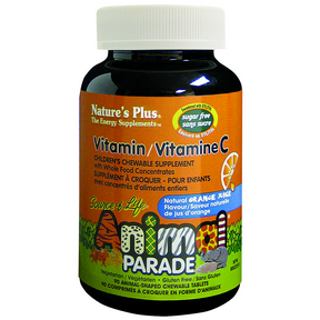 Natures Plus   Animal Parade Child Ch SFree Vit. C 90ch