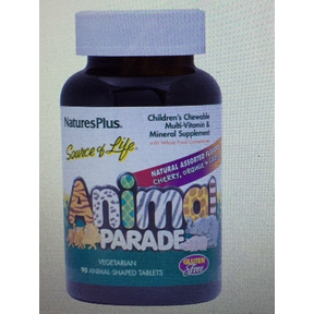 Natures Plus   Animal Parade Child Multi, Asst 90ch