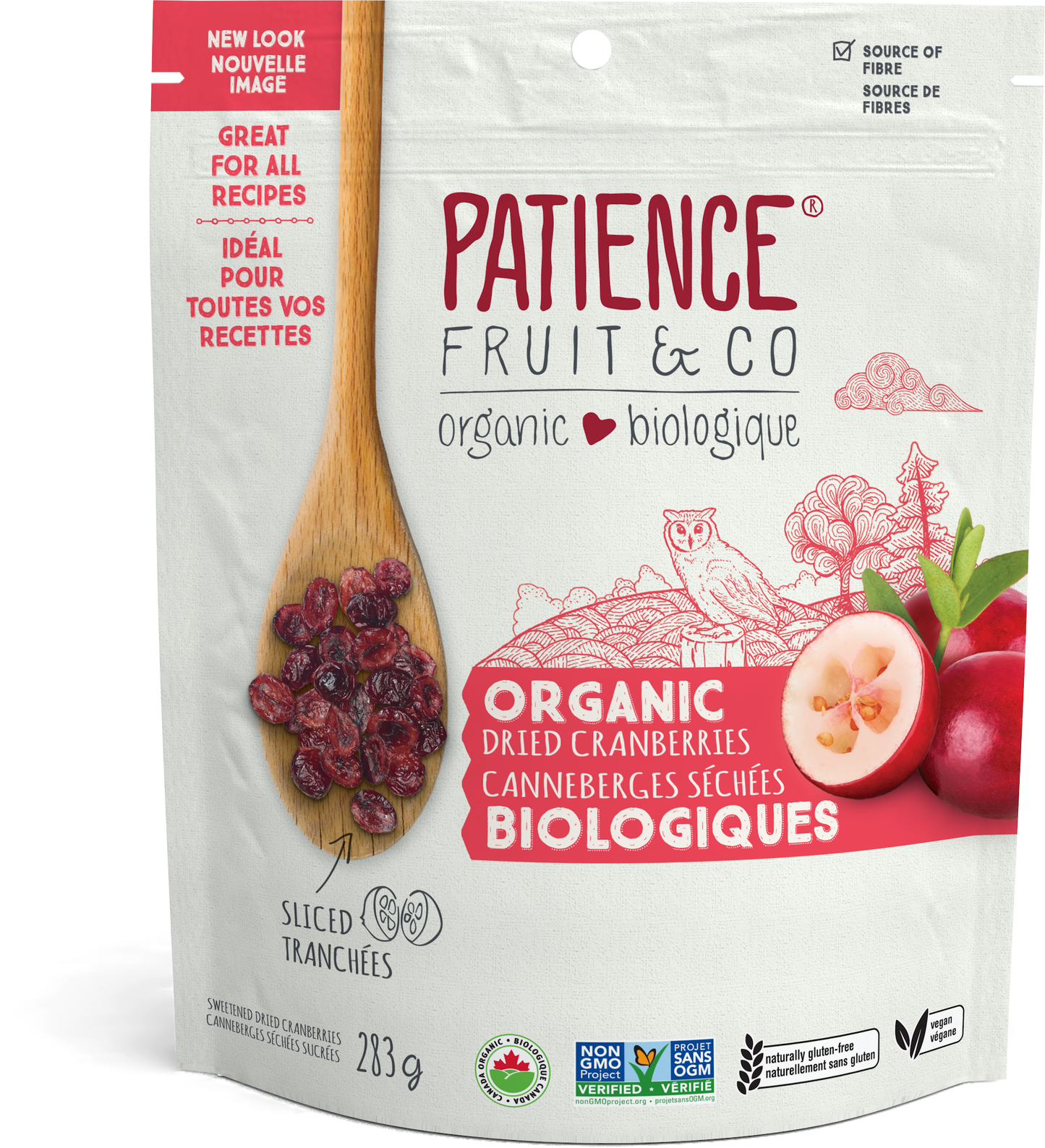 Patience Fruit & Co. Organic Baking Shipper 1disp