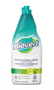 BIOVERT -  Dishwashing Liquid, Green Apple    700ml