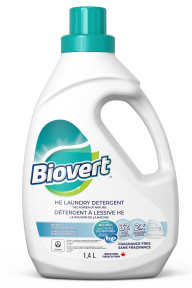 BIOVERT - Laundry Liquid, Fragrance Free, HE    1.4L