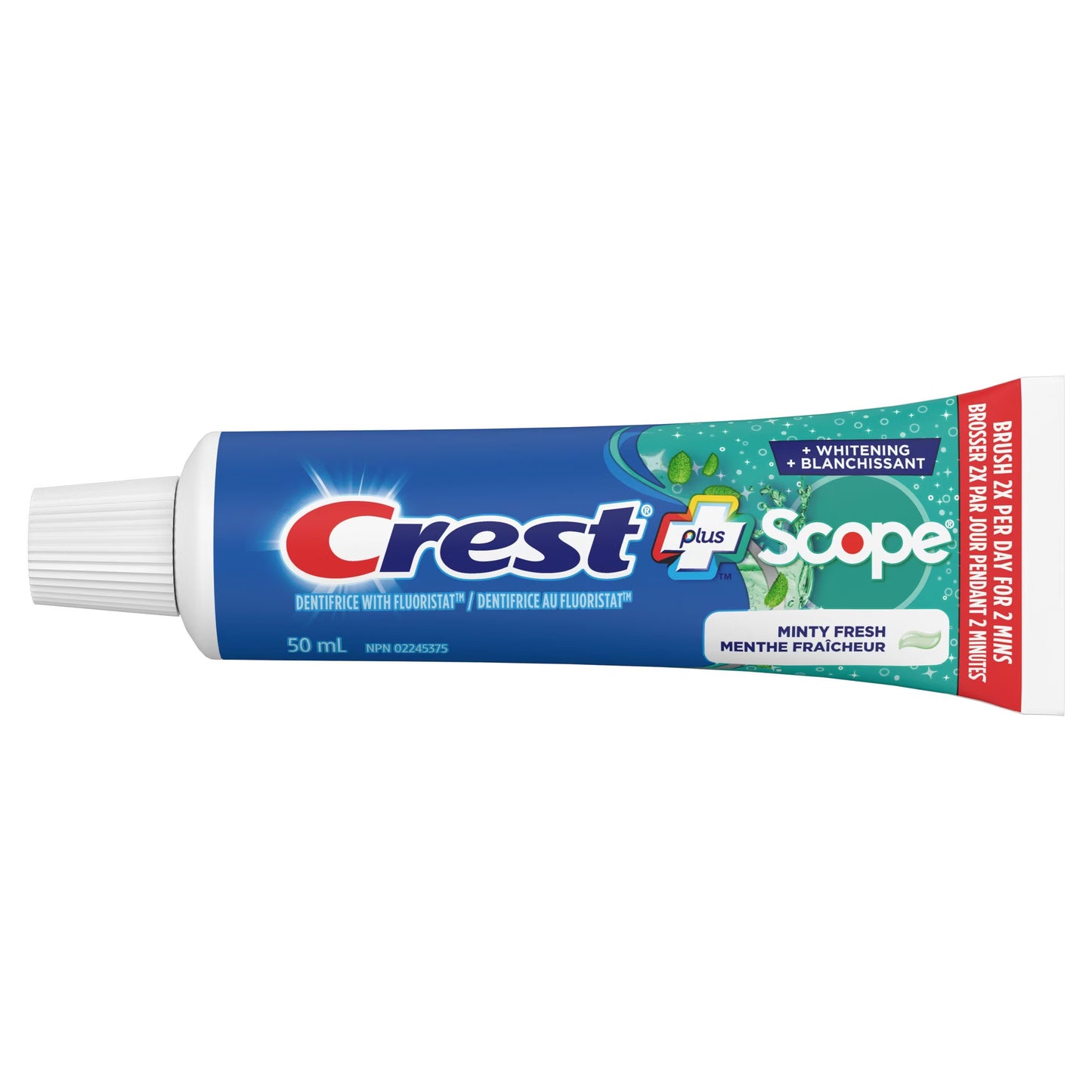 TOOTHPASTE CREST COMPLETE WHT+SCOPE FR MNT 50ML TOOTHPASTE