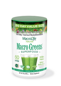 MacroLife Naturals   Macro Greens Canister 567g