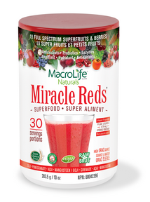 MacroLife Naturals   Miracle Reds Canister 284g