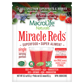 MacroLife Naturals   Miracle Reds - 12 CT Packet Box 12 x 113g