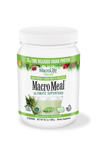 MacroLife Naturals   MacroMeal Vegan Vanilla 615g