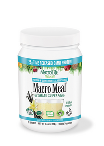 MacroLife Naturals   MacroMeal Omni Vanilla 601g
