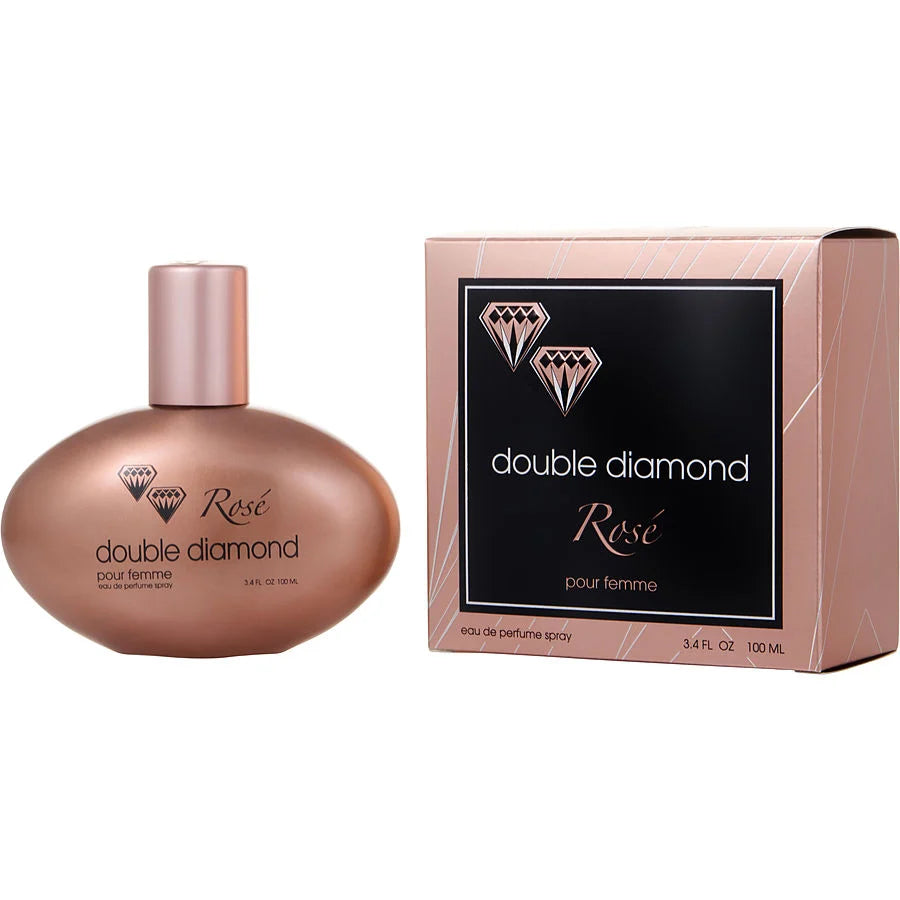 Yzy Perfume Women Double Diamond Rose 100 ml Eau De Parfum Spray